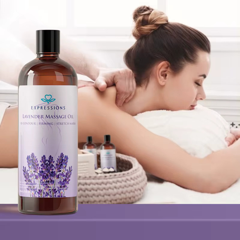 Expressions Lavendel-Massageöl, 200 ml, Unisex - Bild 2