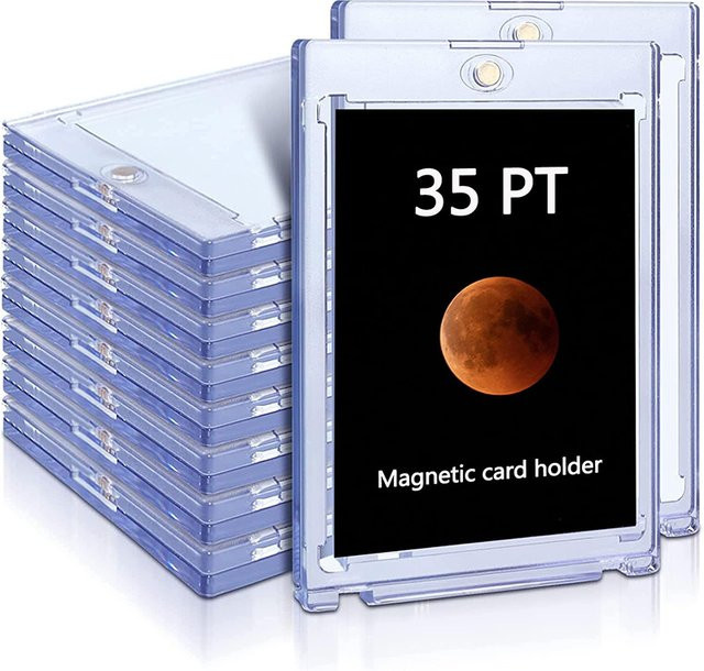Bandai Pokémon Sport Magnetische Karten Halter, Acryl, 1-teiliges Set - Bild 1