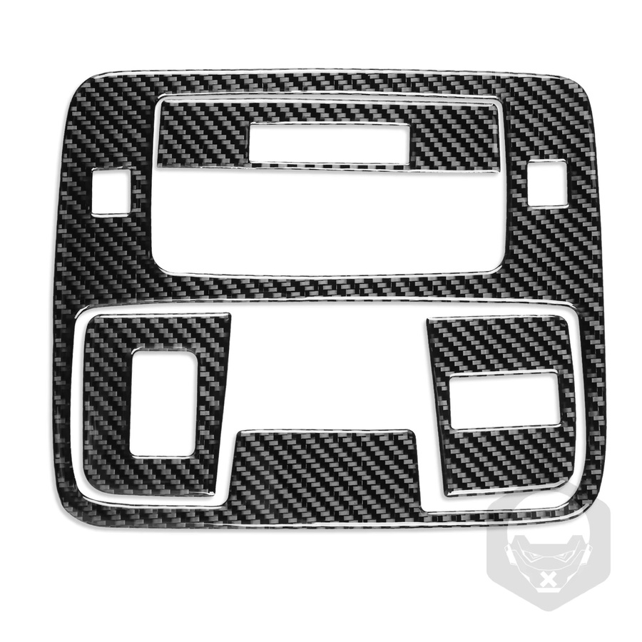 RRX CARBON Dekorative Carbon-Abdeckung für das Leselicht-Panel von Chevrolet Camaro 5. Generation 2010-2015 in Schwarz - Bild 5