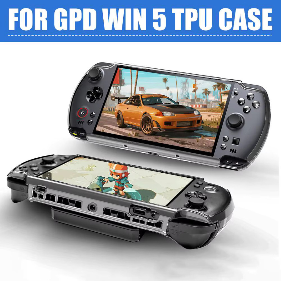 Transparente TPU Schutzhülle für GPD Win5 Gaming Handheld aus weichem Gummi - Bild 3