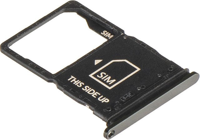 Motorola Razr Fold SIM-Halterung Service Pack in Schwarz Pantone Blackened Blue - Bild 1