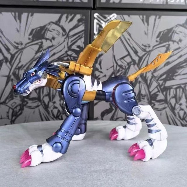 Fashnics Digimon Adventure Garurumon Actionfigur PVC Statue - Bild 1