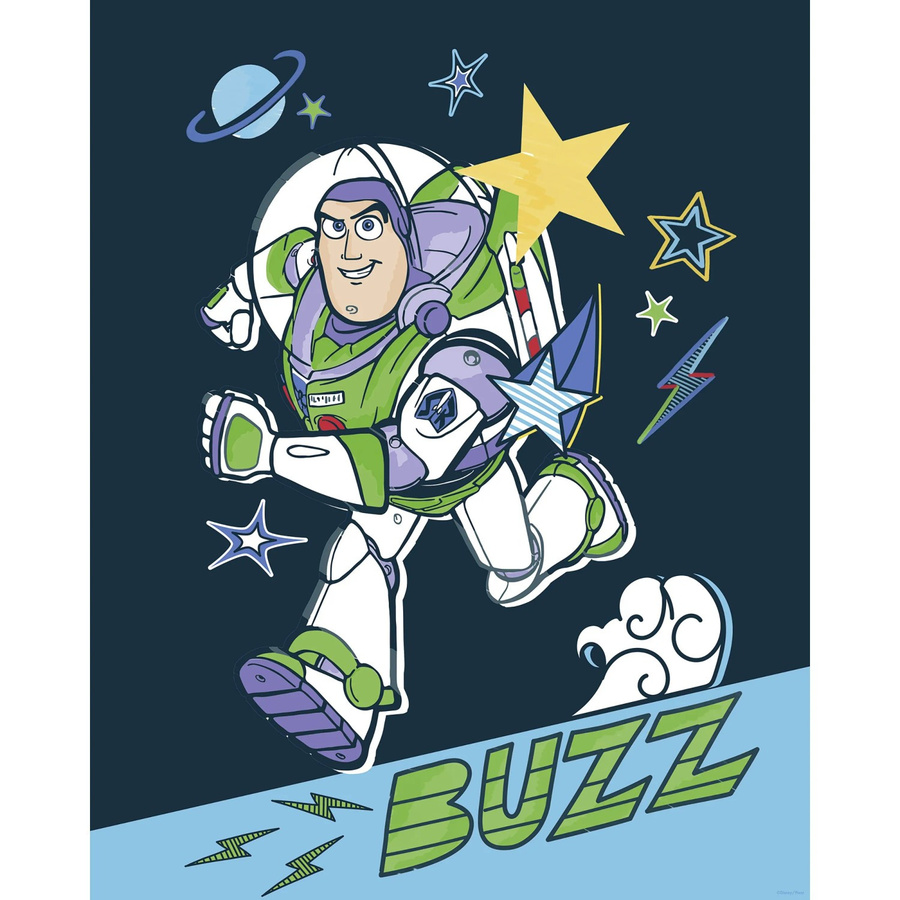 Komar Wandbild Disney und Pixar Toy Story Buzz, Bunt, Breite: 40 cm, Höhe: 50 cm - Bild 2