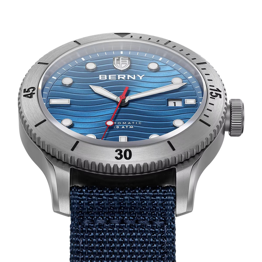 BERNY Armbanduhr, Automatik, Taucheruhr, Herren - Bild 3