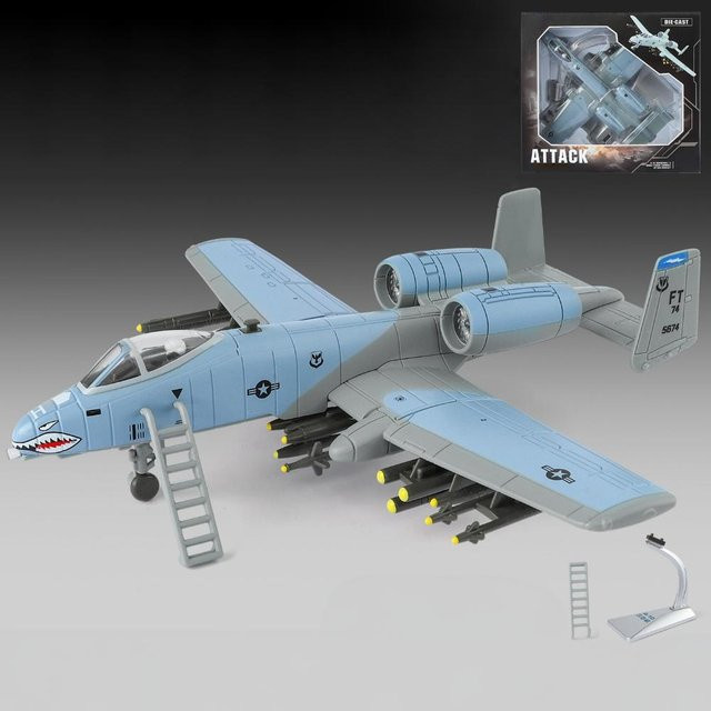 Thunderbolt II A-10 Warthog Hog, Modell, 1:72, Metall, ab 18 Jahre - Bild 1