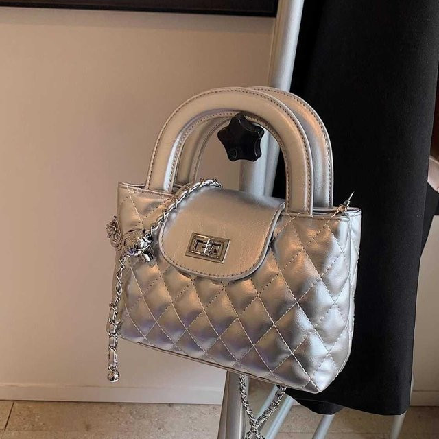 JMG Bags Umhängetasche, Silber, Damen - Bild 1