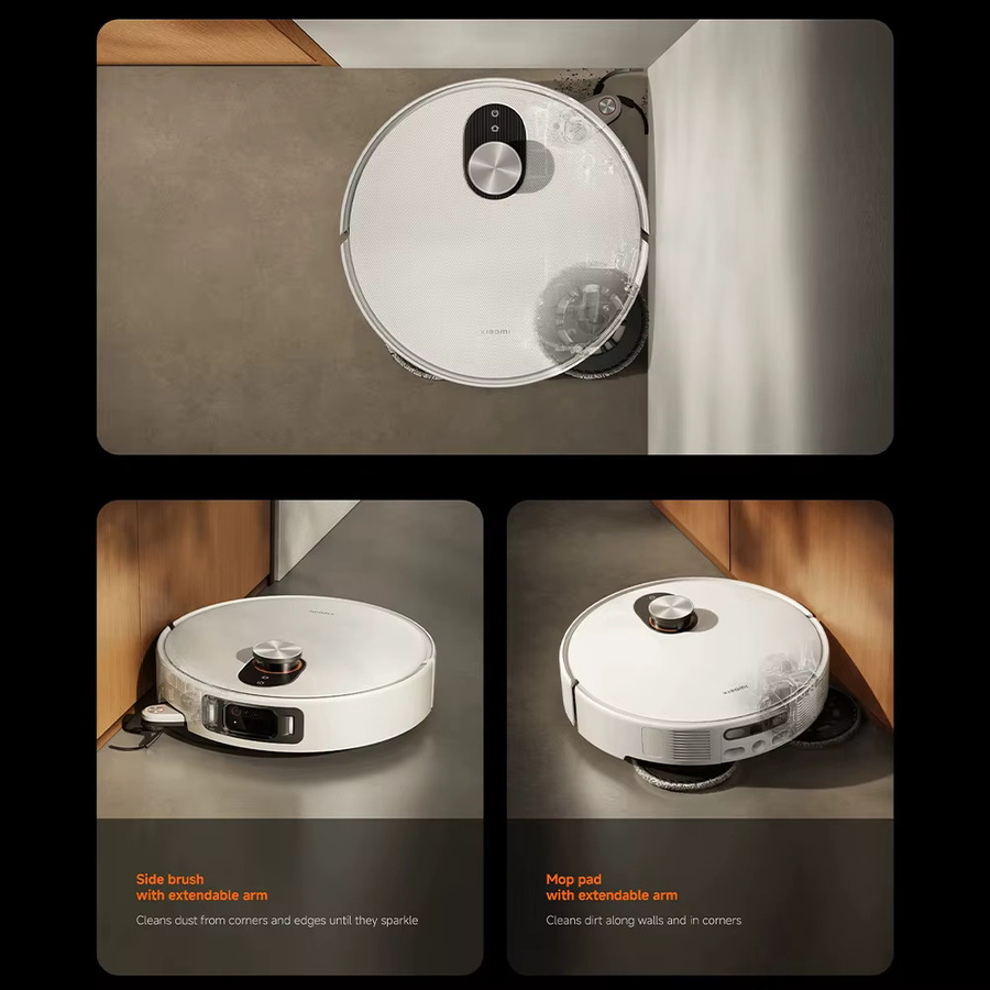 Xiaomi Robot Vacuum 5 Pro Saugroboter mit 20000Pa Saugkraft und Selbstreinigungsstation in Weiß - Bild 5