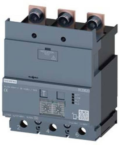 Siemens 3VA9123-0RL30 Differenzstrom-Schutzgerät, Grau, B: 10,5 cm, H: 11,5 cm, T: 8,6 cm - Bild 1