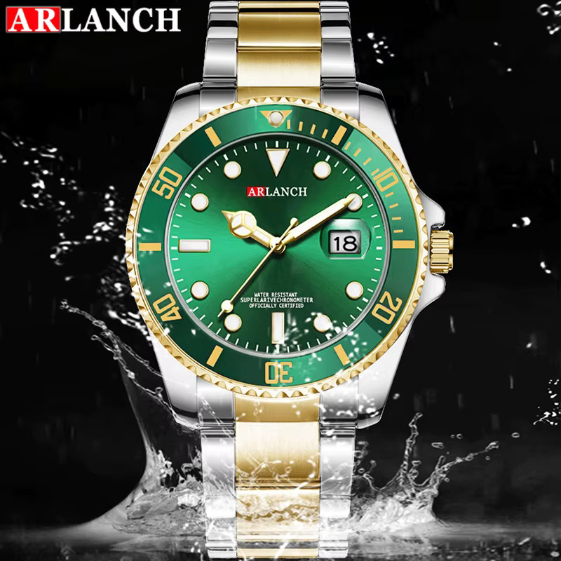ARLANCH Armbanduhr Quarz, Edelstahl, Herren - Bild 3
