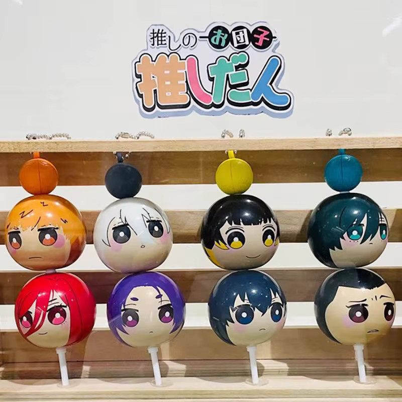 B-E-CK Blue Lock Gashapon Figuren und Anhänger Multicolor Isagi Yoichi Meguru Rin Itoshi Rensuke Kunigami Acchion Modell - Bild 2