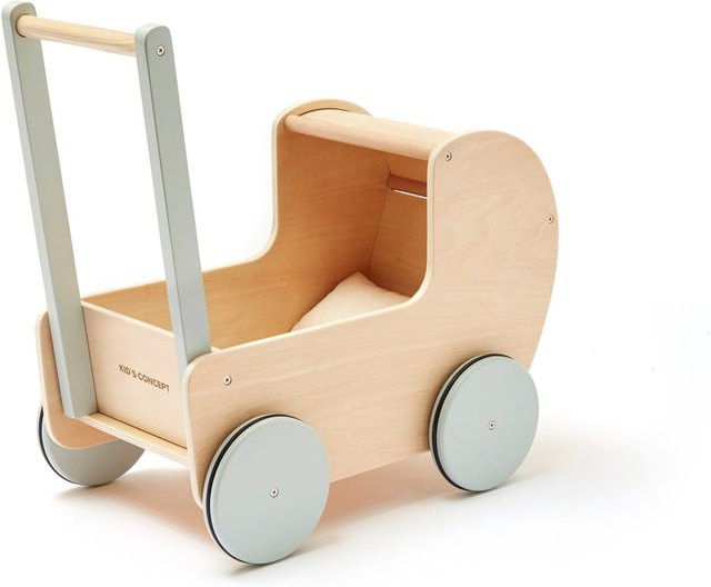 Kids Concept Puppenwagen natur ab 18 Monaten - Bild 1