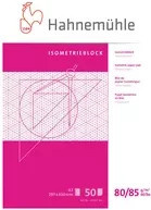 Hahnemühle Isometriepapierblock A3 mit Karomuster in Blau und Pink - Bild 1