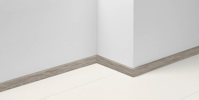 Parador Sockelleiste SL 3 Eiche D032 in Braun, modern mit Clip-Befestigung, B/H/T: 220,0 x 4,0 x 1,6 cm - Bild 1