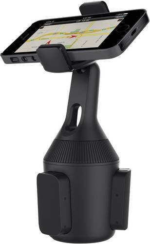Belkin Handy-Kfz-Halterung mit Getränkehalter, 360 Grad drehbar, Schwarz - Bild 1