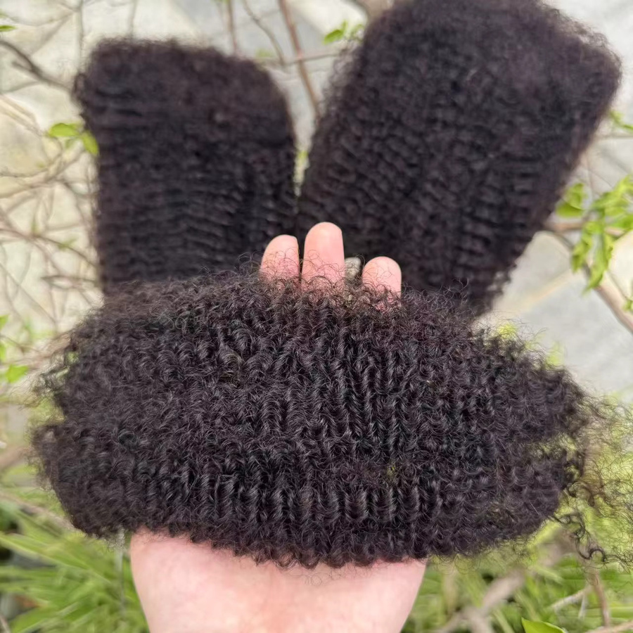 Magic Wave Afro Kinky Bulk Echthaar, 10-18 Zoll, Remy Haarbündel - Bild 4