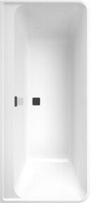 Villeroy & Boch Rechteck-Badewanne VN Collaro aus Acryl in Weiß, B/T/H: 179 x 79 x 62 cm - Bild 1