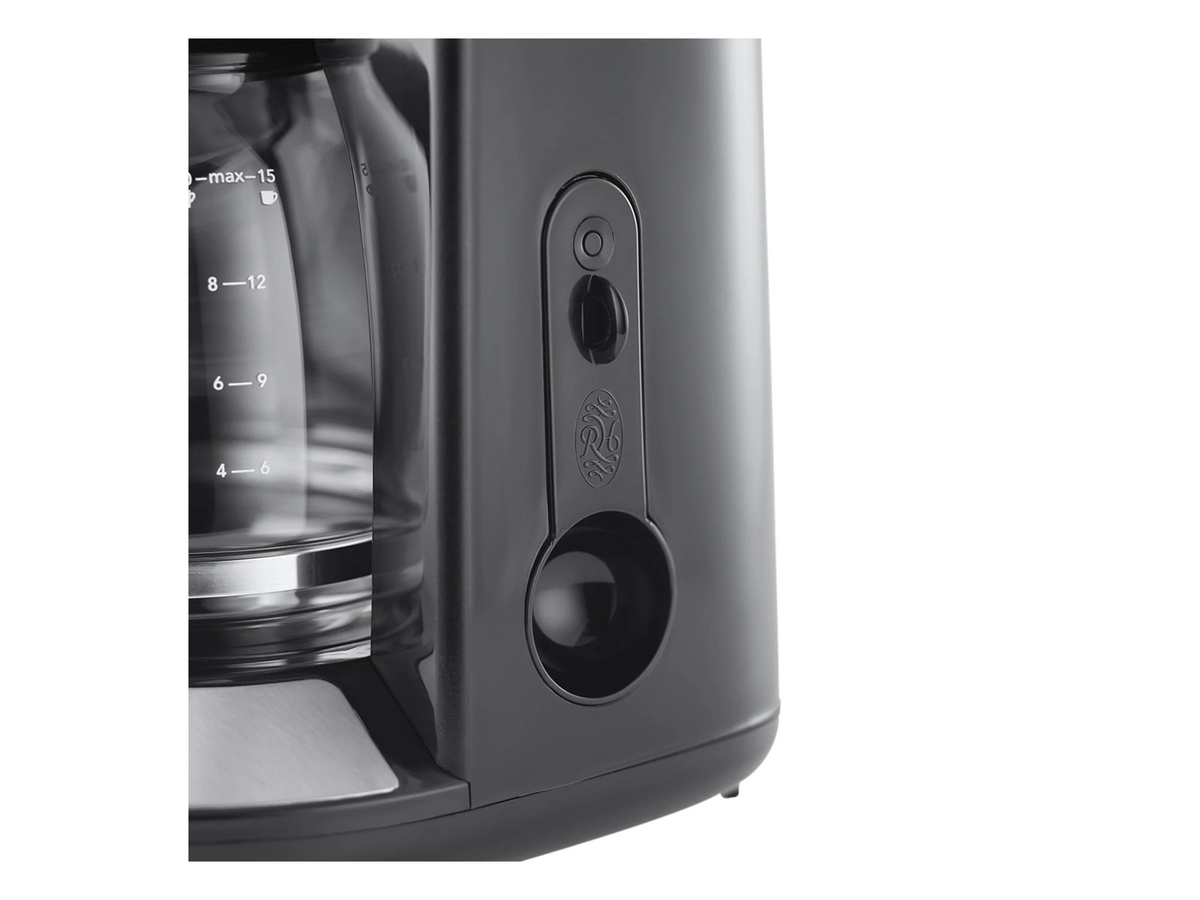 Russell Hobbs Kaffeemaschine Honeycomb in Schwarz mit Glaskanne und Warmhaltefunktion - Bild 4