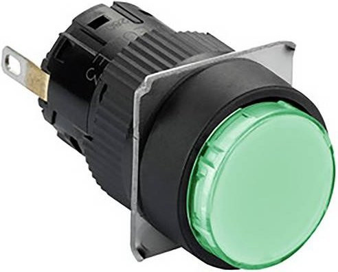 Schneider Electric Leuchtmelder grün aus Kunststoff, 5 Stück - Bild 1
