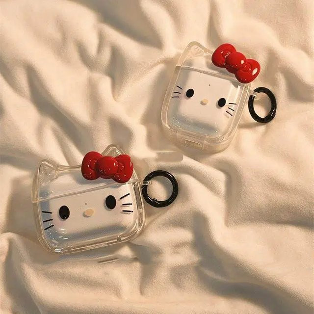 Sanrio Schutzhülle für AirPods 4. Generation und AirPods Pro 2, transparent - Bild 1