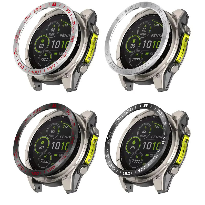 Garmin Metallrahmenring Edelstahl, Unisex - Bild 4