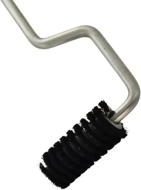 DD Composite Entlüftungsroller mit Borsten in Schwarz, B: 22 mm, L: 50 mm - Bild 1