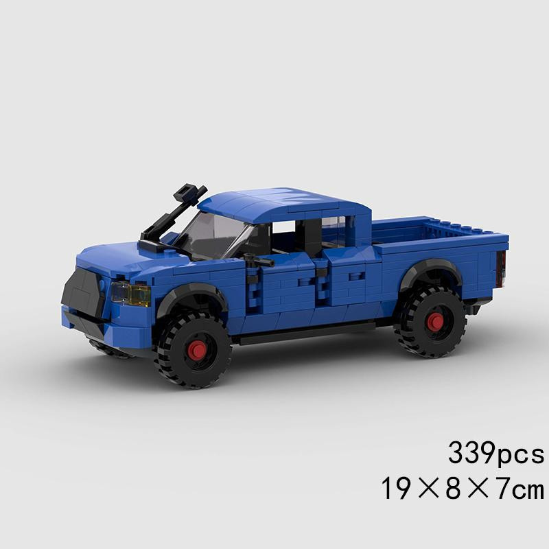 MOC Offroad-Auto Bausteine Pickup Truck SUV ab 6-12 Jahren - Bild 2