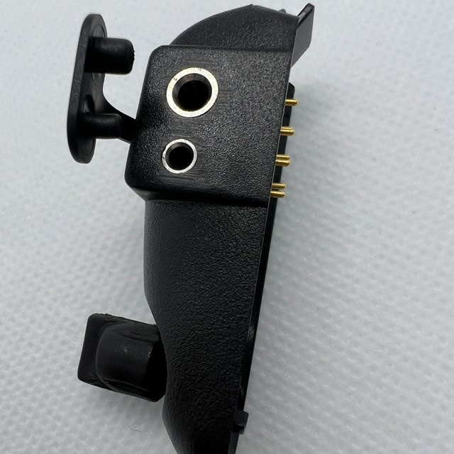 Motorola Walkie-Talkie Audioadapter für GP328 PTX760 PRO5150 mit M-Schnittstelle und 2-Pin-Buchse für Headset-Anschluss in Schwarz - Bild 1
