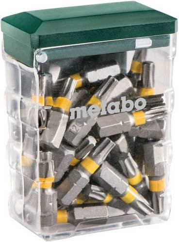 Metabo Bit-Box TX 20 SP Schraubendreher-Bit-Set, 25-teilig, Edelstahl, Mehrfarbig - Bild 1