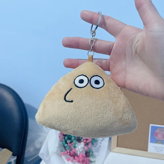Pou Anhänger Plüschtier, 10cm, ab 14 Jahren - Bild 1