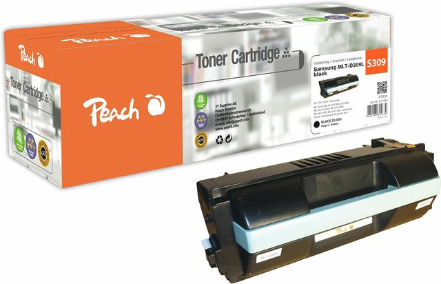 Peach S309 LBK Toner XL Schwarz für Samsung ML-5510, ML-5510 N und ML-5510 ND (wiederaufbereitet) - Bild 1