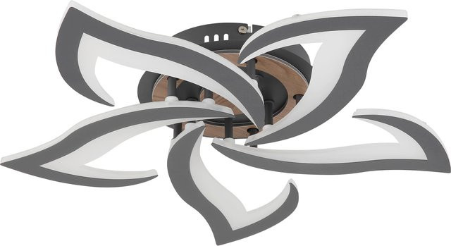 Deckenleuchte LAVONNE von GLOBO Lighting in Grau und Anthrazit aus Metall und Acryl - Bild 1