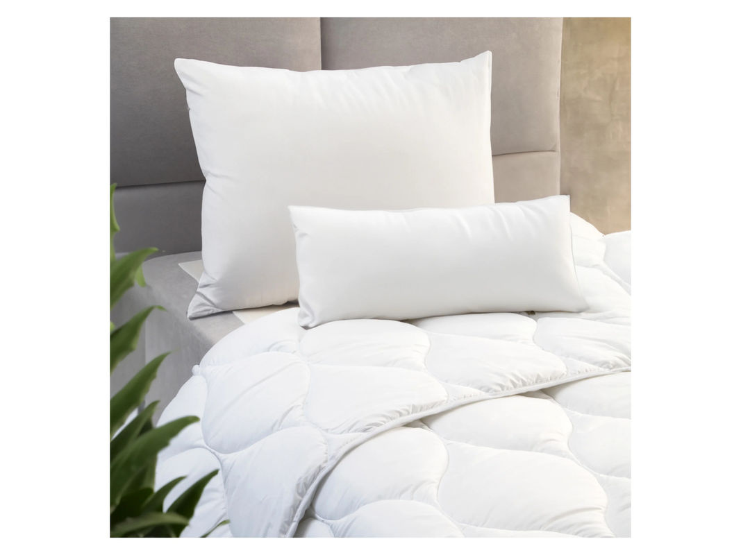 JOHN COTTON Kopfkissen Super Soft Doppelpack aus Microfaser, Weiß, B: 80 cm, H: 40 cm - Bild 2