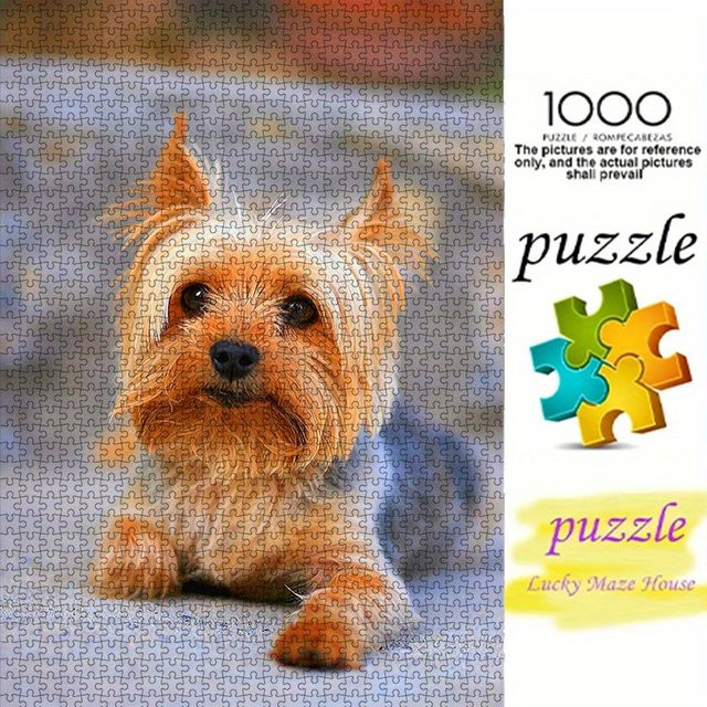 AZNM Yorkshire Terrier-Haustierpuzzle, 1.000 Teile - Bild 1
