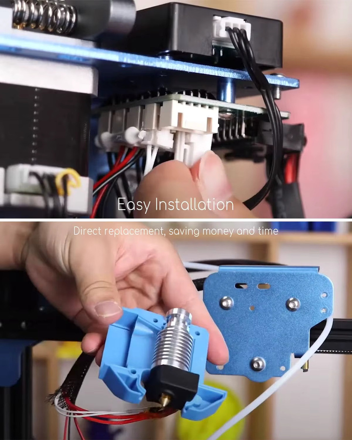 Creality Hotend Düsensatz Kit für CR-10 V2 und CR-10 V3 3D-Drucker - Bild 3