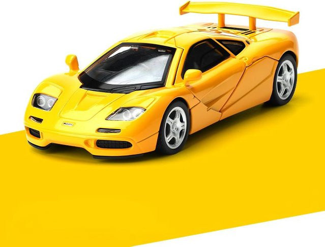 Linyi toy car McLaren F1 Xp4 Xp5 1933 Supercar Modellauto, 1:32, Metall, Sound & Licht, ab 14 Jahren - Bild 1