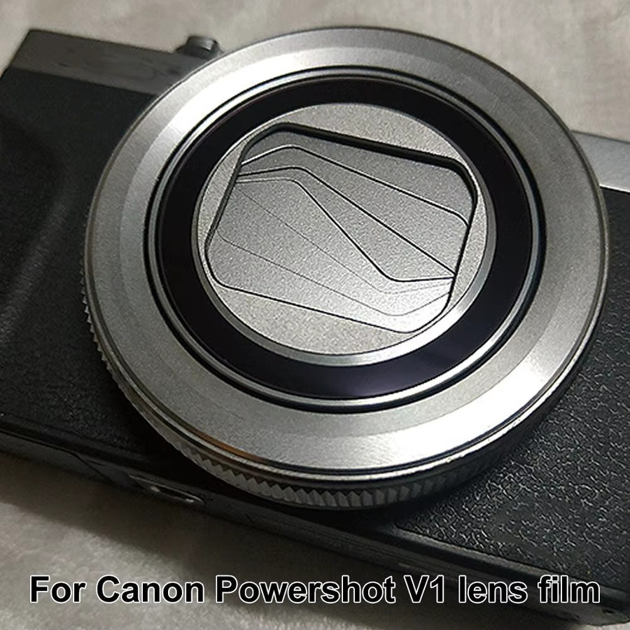 Canon HD-UV-Filter für Powershot V1, kratzfester High-Definition-Schutzlinsenfilter aus transparentem Glas mit Mehrfachbeschichtung - Bild 3