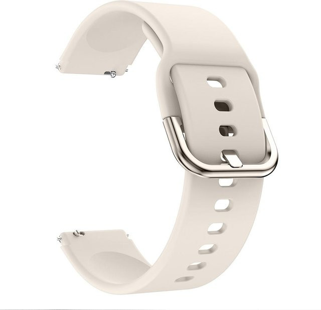 Uhrenarmband Silikon, bunt, 18 mm, Unisex, gray - Bild 1