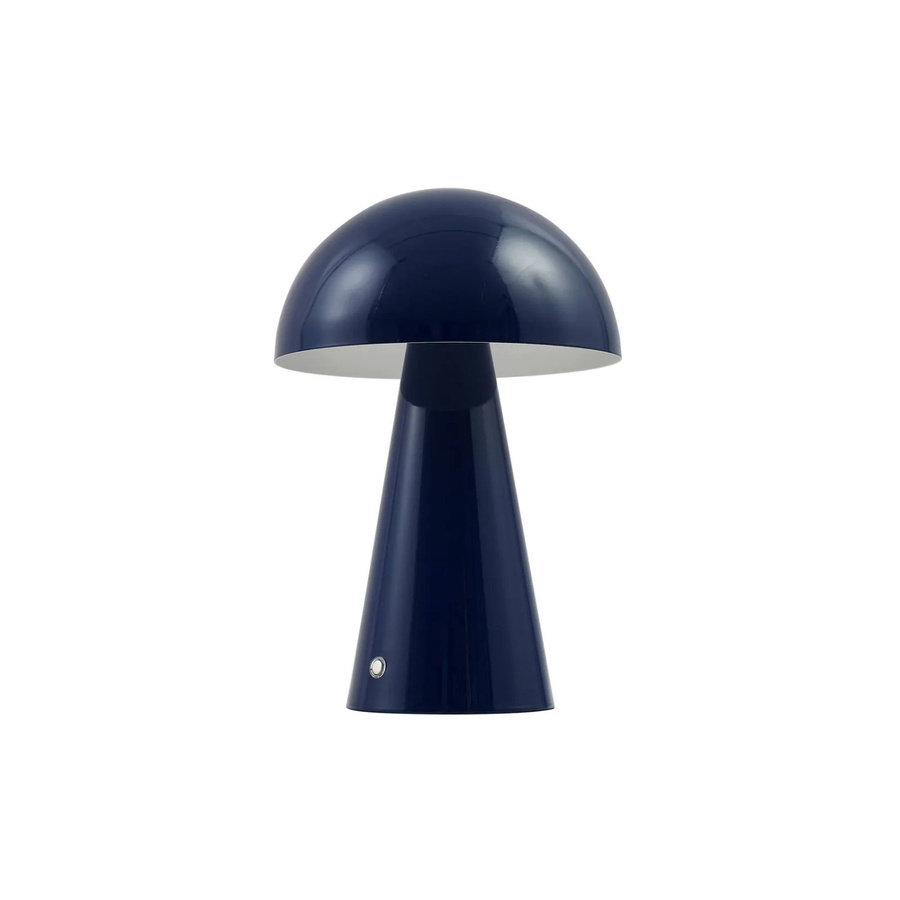 Lindby LED Tischlampe Nevijo Blau mit USB Anschluss, dimmbar, moderne Wohnzimmerleuchte aus Metall - Bild 2