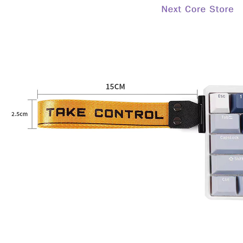 Wooting Tastaturband mit magnetischer Hall-Effect Achse in Gelb aus PC-Material für Wooting Atk68 und Drunkdeer Looting Decor - Bild 4