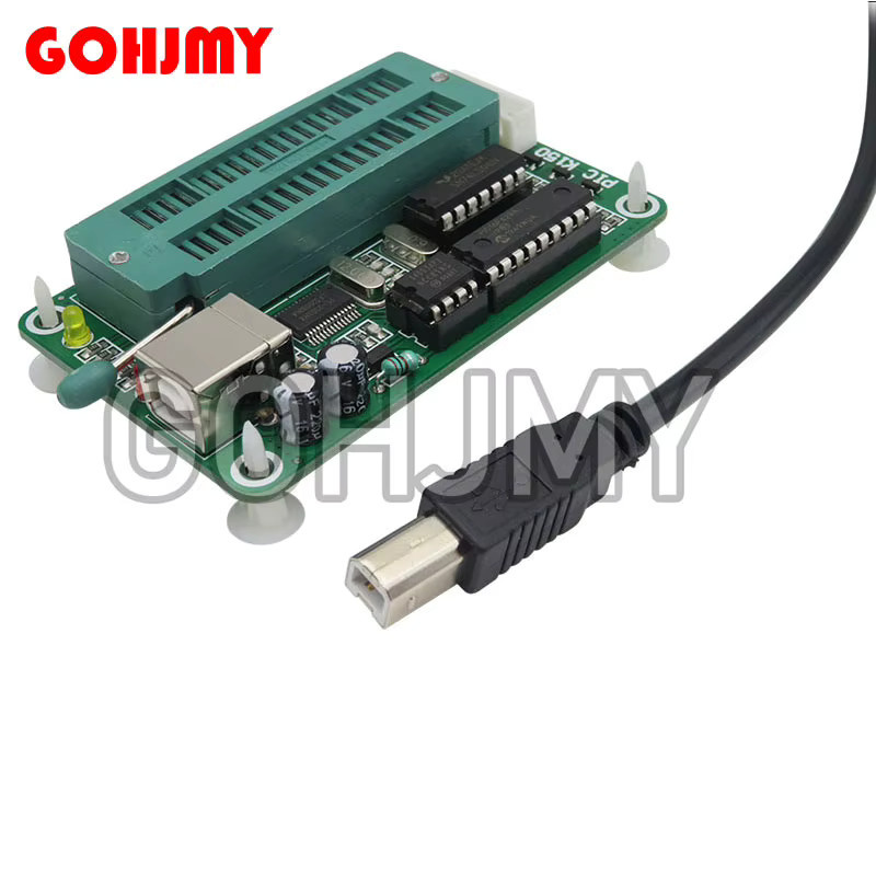 GOHJMY K150 Mikrocontroller USB Programmierer mit ICSP Kabel in Grün - Bild 3