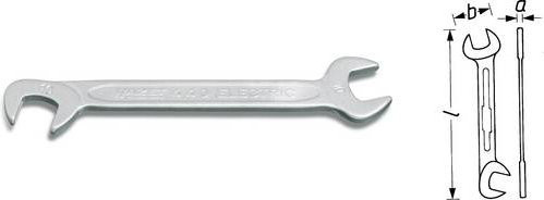 Hazet Doppel-Maulschlüssel Silber Schlüsselweite 3,2 mm - Bild 1