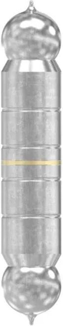 FeNau Zierscharnier aus Edelstahl in Silber, Durchmesser: 30 mm, Dorn: 16 mm - Bild 1