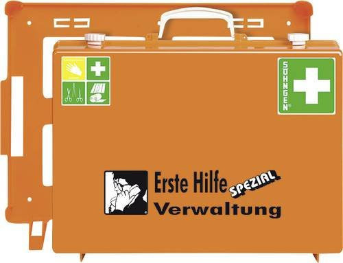 Söhngen Erste Hilfe Koffer Verwaltung DIN 13157 Orange B/T/H: 40 x 30 x 15 cm - Bild 1