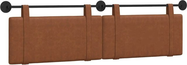 vidaXL Wandmontierte Hängevorderseite in Braun mit Antik-Look, B/H/T: 190 x 55 x 5 cm - Bild 1