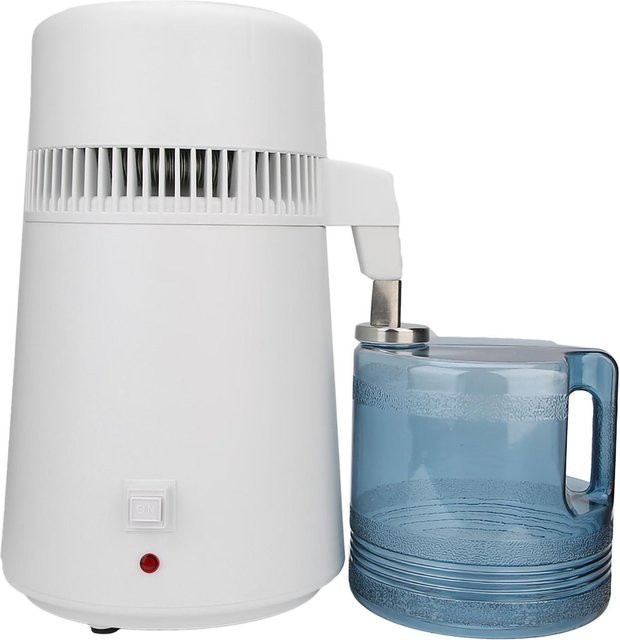 Aimo Dental Oral Wasserdestilliergerät aus 304 Edelstahl in Grau mit 4l Fassungsvermögen und US-Stecker 110V - Bild 1