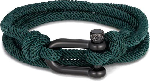 YULIN Armband, Edelstahl, Schwarz, Unisex - Bild 1