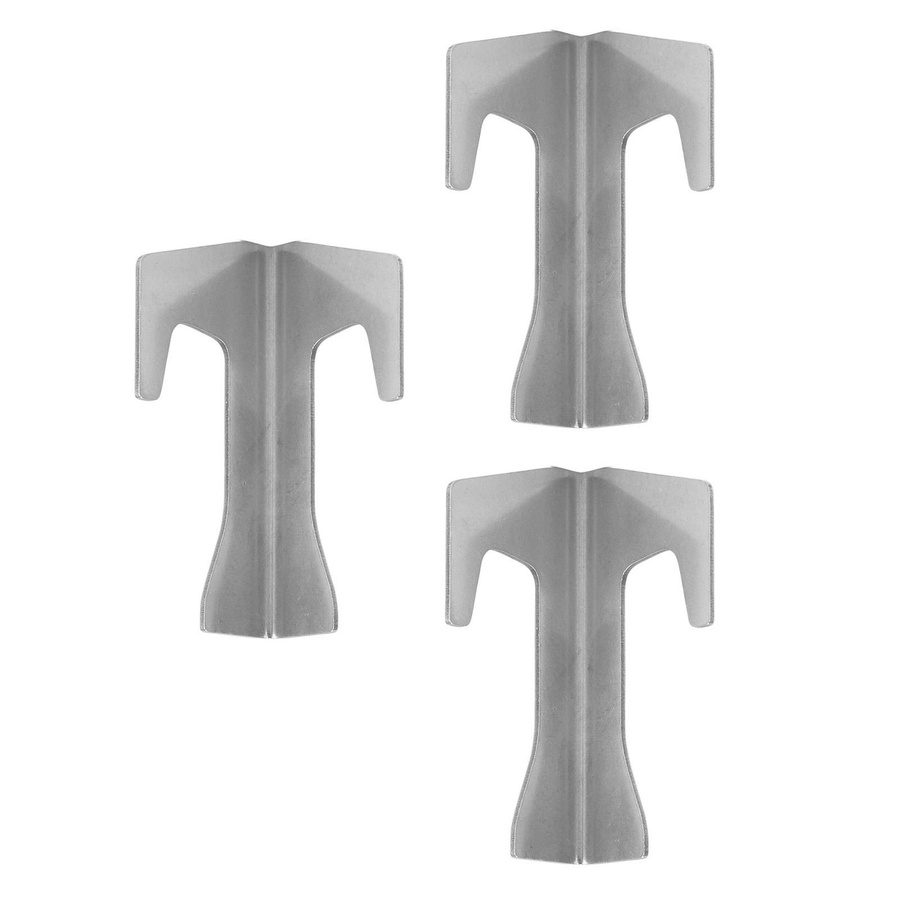 GoolRC 3er Set Grill Feuerplatten Abstandshalter aus Edelstahl in Silber - Bild 2