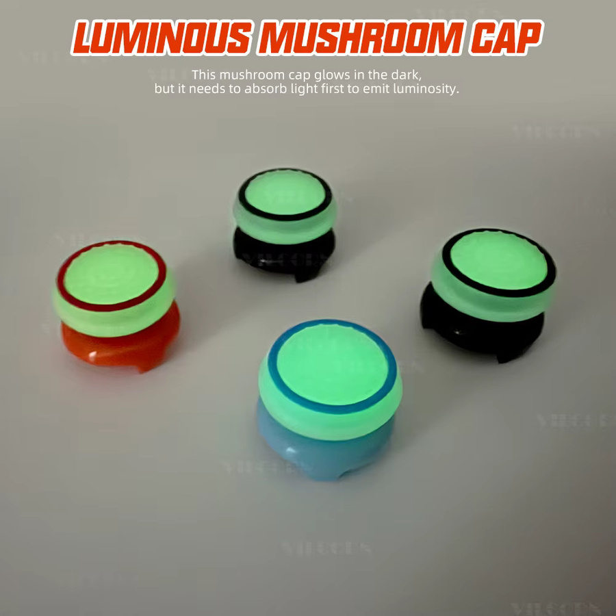 VILCORN FPS Thumbstick Extender Gummi-Silikon-Griffabdeckung für PS5 DualSense und PS4-Controller, Multicolour - Bild 4