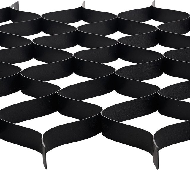 Bodenrasengitter Geozellen-Gitter von Buying Solutions, MB in Schwarz, B: 820 cm, H: 120 cm, Tiefe: 5 cm - Bild 1