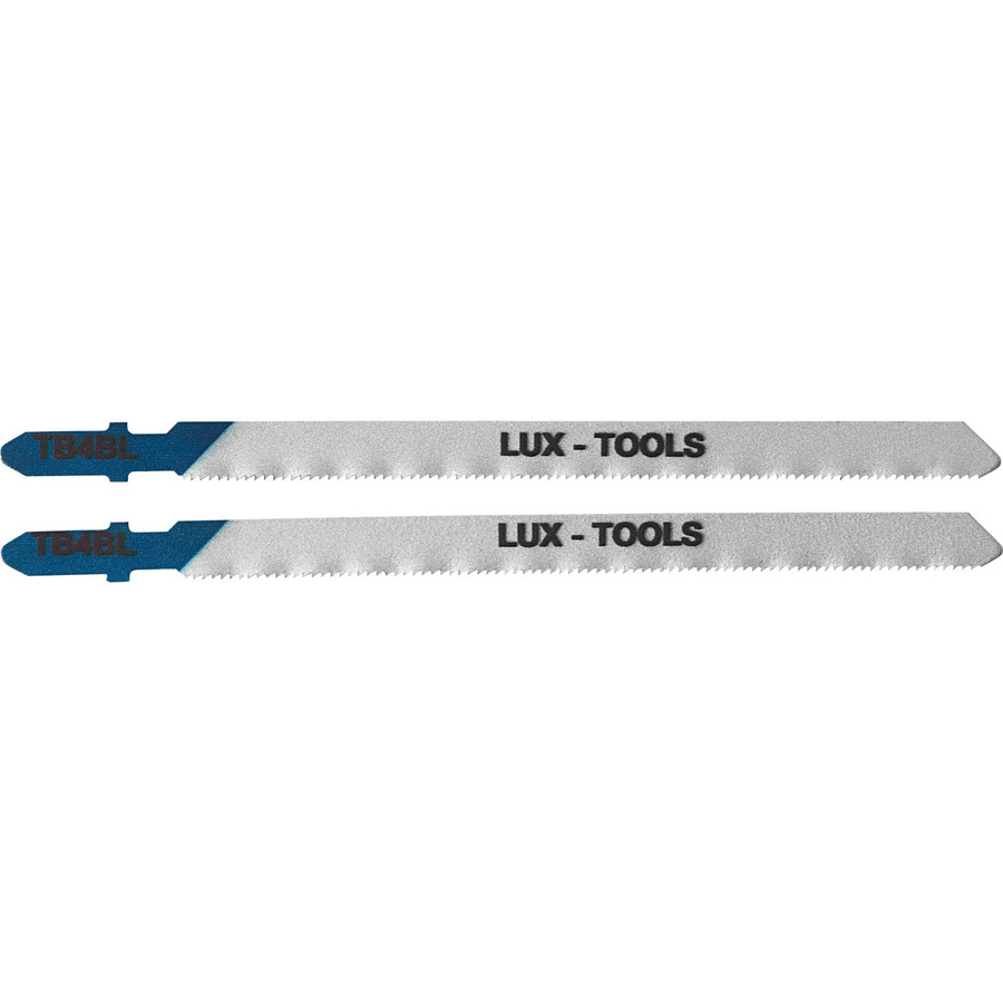 LUX-TOOLS Stichsägeblatt TV4BL Bimetal T-Schaft, 110 mm, 2 Stück, Silber - Bild 2